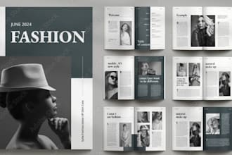 design luxury apparel fashion product catalog, catalogue, sell sheet, lookbook