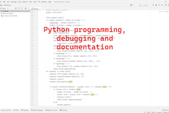 debugging and programming services in python 3