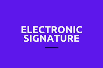 turn your handwritten signature into electronic signature