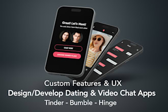 build dating app like tinder, hinge, online dating app, bumble, video chat app