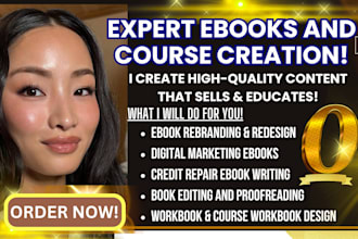 create digital marketing ebook ghostwriter, rebranding, training manual course