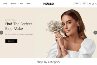 design jewelry shopify store jewelry website rings, necklace store fashion store