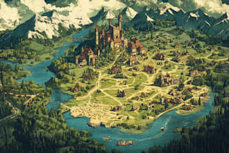 make maps for your fantasy game, book and projects