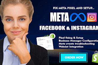 fix facebook pixel, meta ads setup, and resolve meta business suite issues