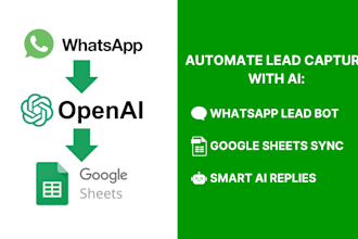 create an whatsapp to google sheets automation