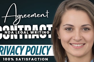 write legal agreement, contract review for lease agreement, legal contract