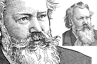 draw the wsj style hedcut portrait