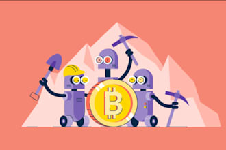 set up custom lifetime mining pool and staking pool app, web3 app