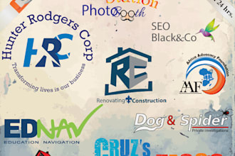 do awesome logo of your requirements,within just 24 hrs