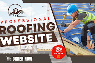 design commercial roofing website handyman roofing leads roofing social media ad