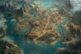 make your fantasy city map