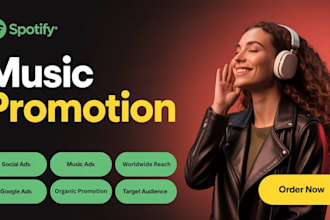 do premium spotify album promotion, spotify music promotion