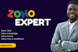 customize zoho crm, set up zoho campaign, zoho forms
