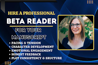 critique thriller, romance, sci fi fiction book, memoir, fantasy, beta reader