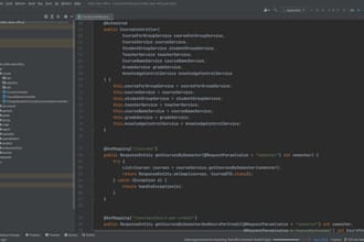 develop a java backend application or fix bugs or optimize your java code
