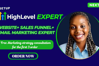 gohighlevel website automation sales funnel ghl funnel email marketing a2p setup