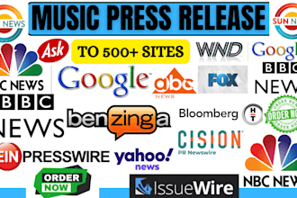 do top press release distribution and  press release writing, PR distribution