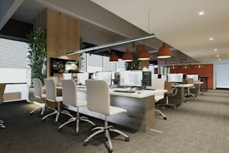 office layout design, workspace rendering, home office remodel, interior design