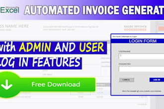 create an invoice generator with google sheets automation and PDF output