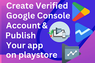 create verified google play console developer account