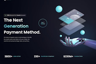 design and develop a modern 3d static website