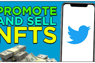 nft twitter marketing, promote nft collection on opensea to increase floor price