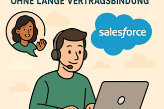 be your external salesforce admin as integrated part of your team