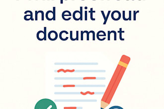 convert PDF, image, or handwritten text to word with proofreading and formatting
