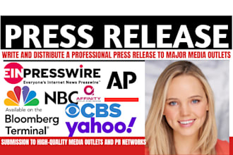 distribute UK USA press release writing, submit press release, public relations