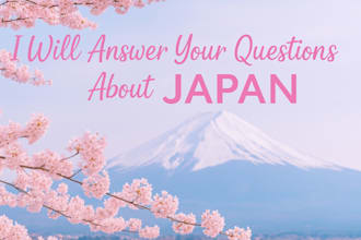 answer 5 questions about japanese culture or daily life in japan