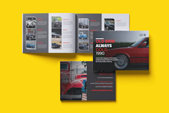design professional company profiles,brochures, annual reports,or product catlog