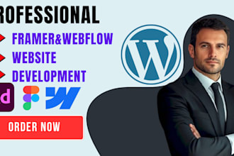 design or redesign webflow wix wordpress websites