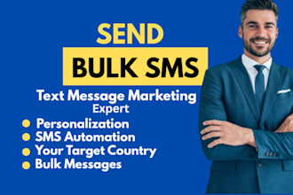 send bulk sms marketing, text message, sms campaign with twilio SMS