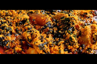 deliver cooked hot amala and egusi at your doorstep