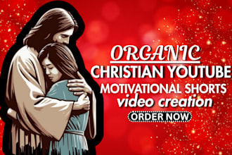do youtube gospel video promotion, create christian motivational shorts