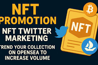 nft twitter promotion nft x marketing to 900k investors increase floor price