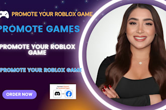 promote your roblox game on my stream