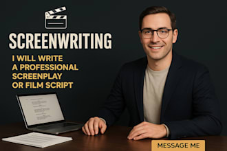 professionally write your movie, short film, or TV script