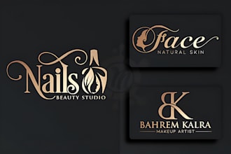 do a modern, luxury, fashion for hair ,cosmetic and eyelash extension logo