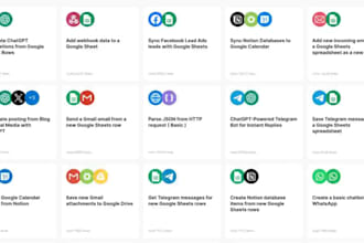 automate lead generation CRM workflows hubspot using zapier, make com made com
