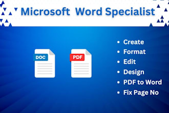 format, edit, and fix microsoft word document