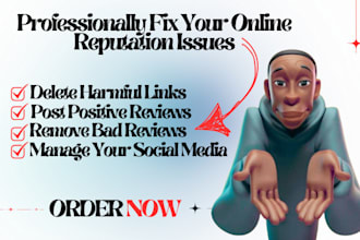 online reputation management to professionally fix your online reputation issues