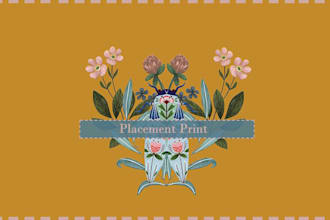 create custom placement print designs