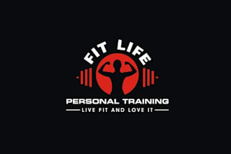 design consulting strength fitness logo