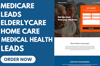 generate medicare leads home care elderly care aca leads medicare health leads