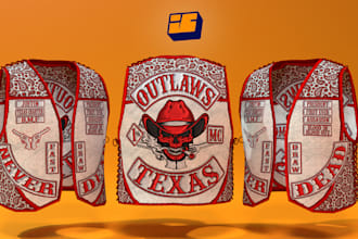 make your own gta 5 mc biker vest or kuttes