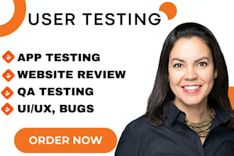 beta user testing website app usability testing QA review web app bugs UI UX