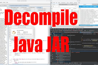 decompile and recover java source code from jar file