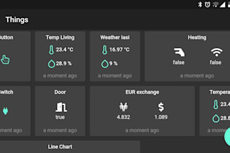 build iot app, smart home app, device control app, iot dashboard app, esp32, ble