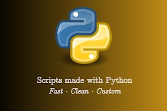 create a python script for you